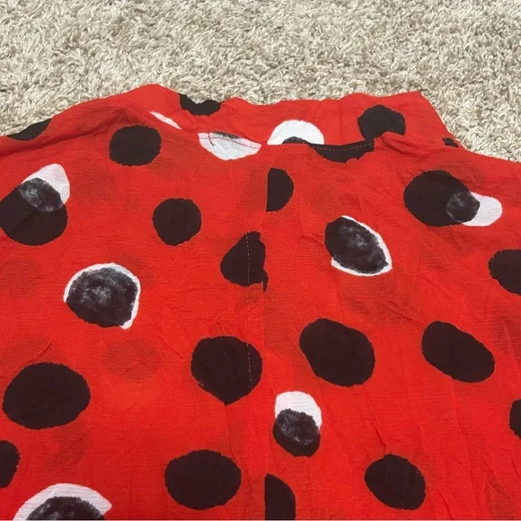 Chalet et Ceci Jacket McKenna Red Polka Dot - Picture 11 of 15